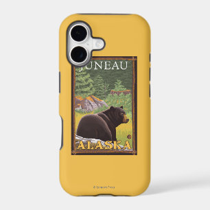 Black Bear in Forest - Juneau, Alaska