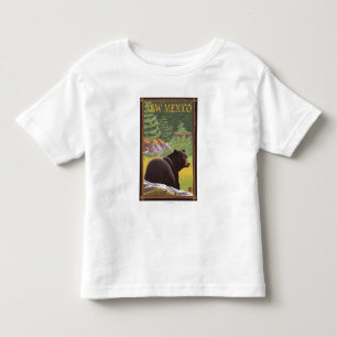 Black Bear in ForestNew Mexico Toddler T-shirt