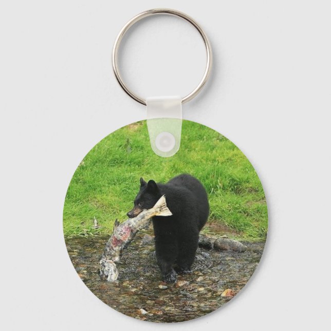 Black Bear Keychain (Front)