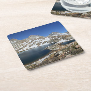 Black Bear Lake - Sierra Square Paper Coaster