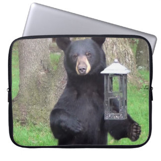 Black Bear Laptop Sleeve