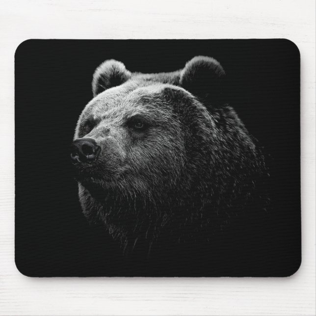 BLACK BEAR. MOUSE PAD (Front)