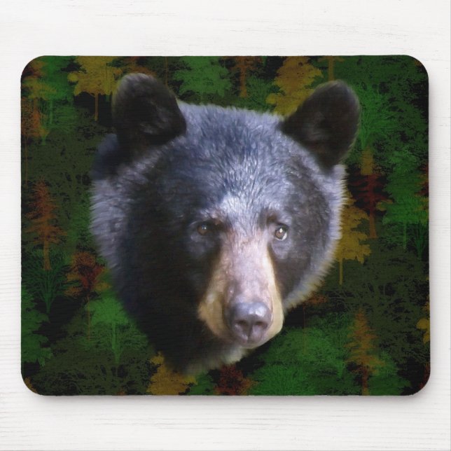 BLACK BEAR Mousepad (Front)