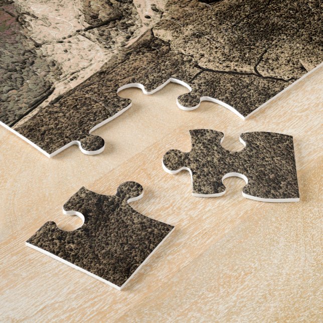 Black Bear (Original Artwork) Jigsaw Puzzle (Side)