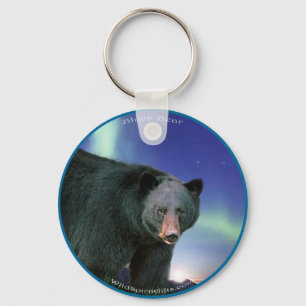 BLACK BEAR Painting Keychain