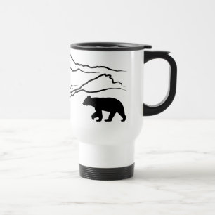 Black Bear & Pikes Peak Travel Mug