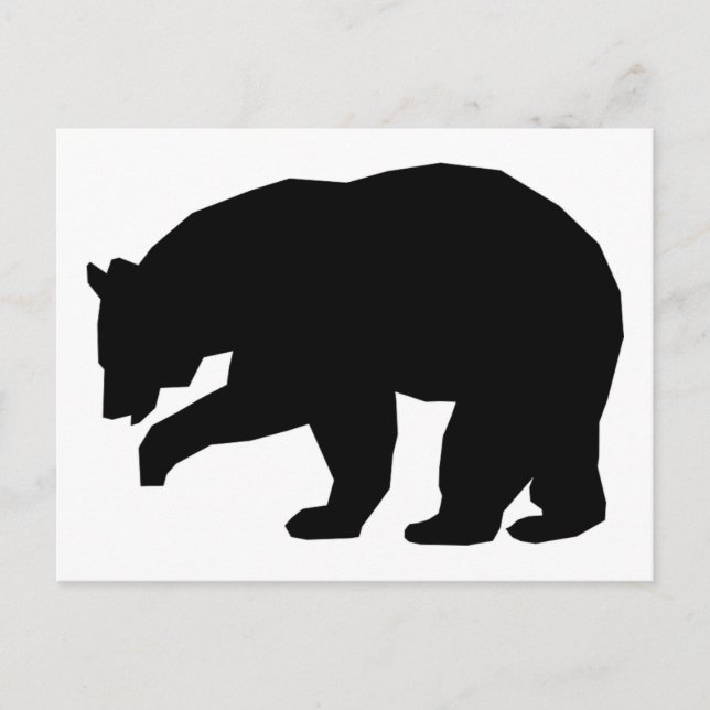 BLACK BEAR POSTCARD (Front)