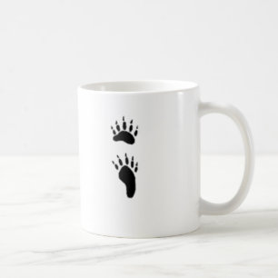 black bear print coffee mug