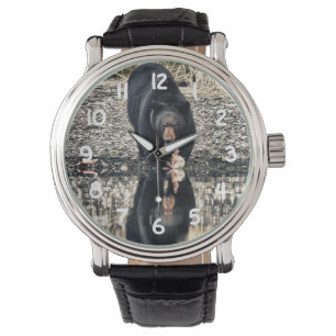 Black Bear Reflections Watch