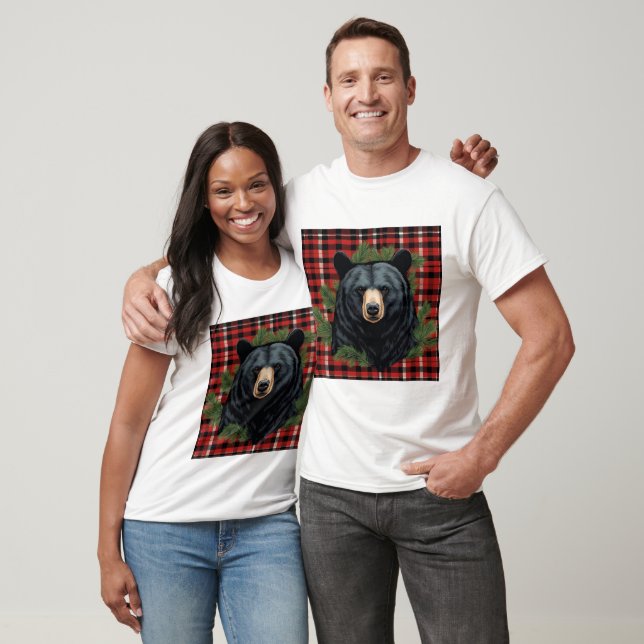 Black Bear Silhouette T-Shirt (Unisex)