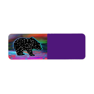 Black Bear Spirit Northern Light Colours