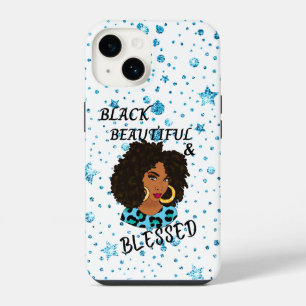 BLACK BEAUTIFUL & BLESSED PHONE CASE