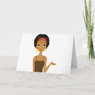 Black beauty card