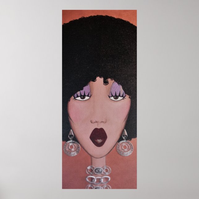"Black Beauty Diva" Poster (Front)