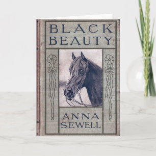 Black Beauty First Edition Cover Card