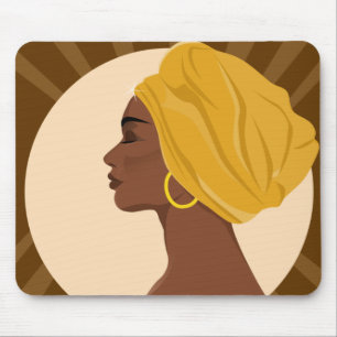 Black Beauty Mouse Pad