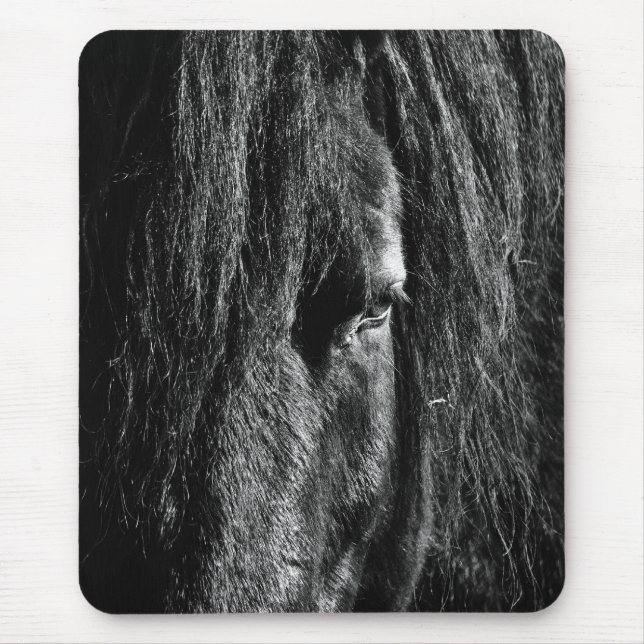 Black Beauty - Mousepad (Front)