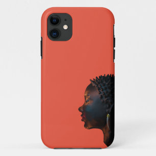 Black beauty of African women iPhone 11 Case