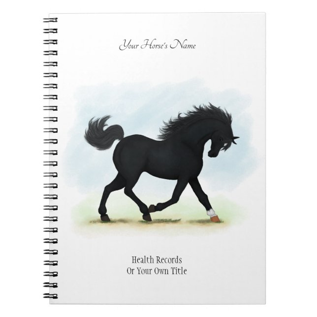 Black Beauty Personalized Horse Owner's Journal (Devant)