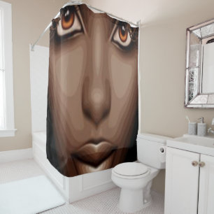 Black Beauty Shower Curtain
