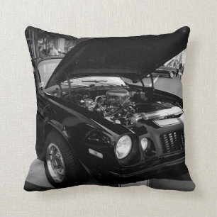 Black Beauty Throw Pillow