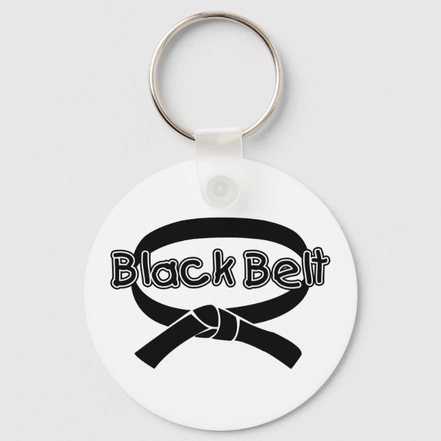 Black Belt 2 Keychain (Front)