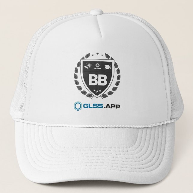 Black Belt Certified - GLSS.app Trucker Hat (Front)