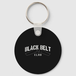 Black Belt Club Keychain