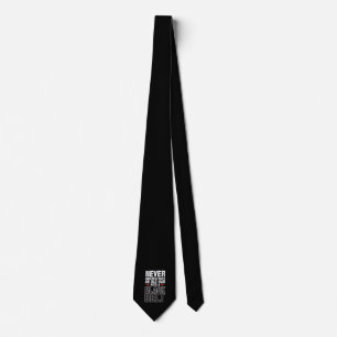 Black Belt Gift Idea - Funny Karate Old Man Tie