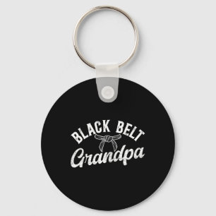Black Belt Grandpa Karate Grandpa Karate Grandfath Keychain