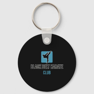 Black Belt Karate Club  Keychain