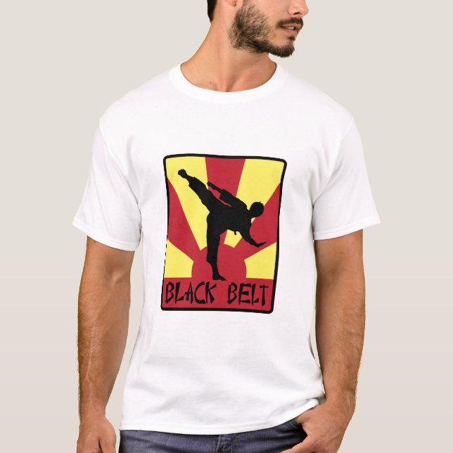 Black Belt Karate T-Shirt (Front)