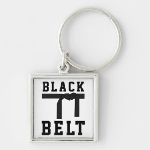 Black Belt Keychain