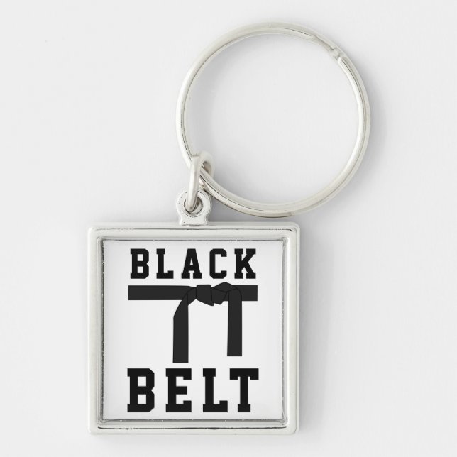 Black Belt Keychain (Front)