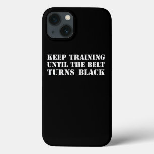 Black Belt Martial Art Training Karate Tae Kwon Do iPhone 13 Case