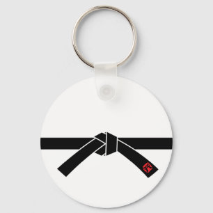 Black Belt, Martial Arts 黒帯, 武道 Keychain