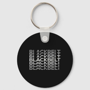 Black-belt Martial Arts Karate Taekwondo Tkd Jiu J Keychain