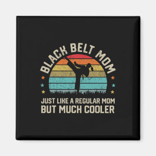 Black Belt Mom Karate Jiu Jitsu Taekwondo Martial Magnet