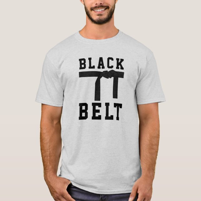 Black Belt T-Shirt (Front)