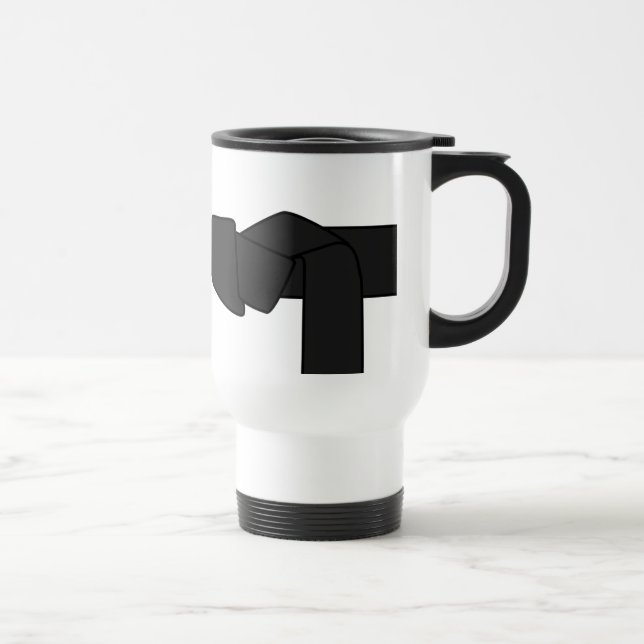 Black Belt Travel Mug (Right)