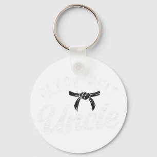 Black Belt Uncle Karate Uncle Proud Karate Uncle  Keychain