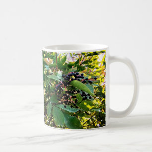 Black berries coffee mug