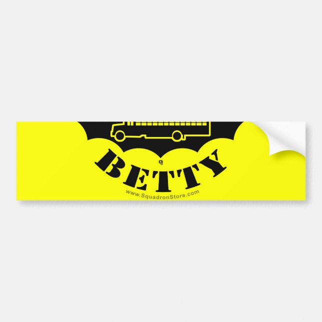 Black Betty sticker 2of2 (Front)