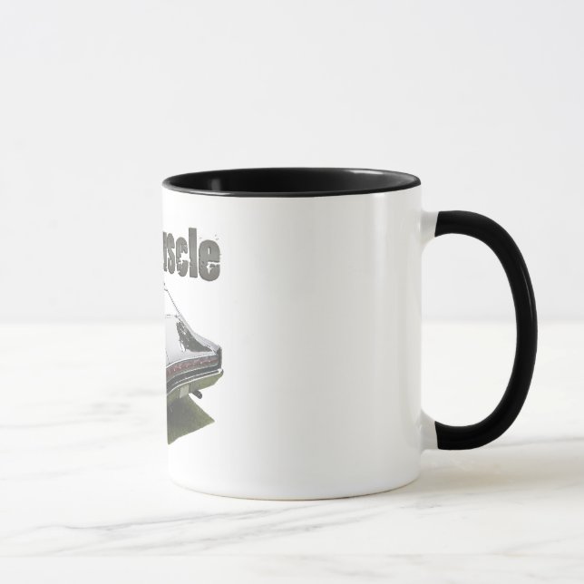 Black "Big Muscle" 1967 Dodge Charger coffee mug (Right)