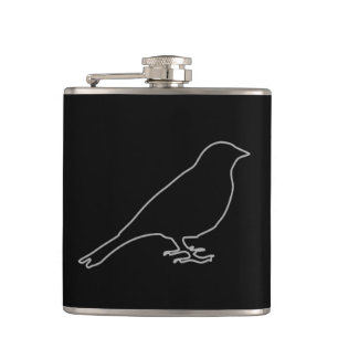 Black Bird Flask