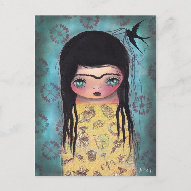 Black Bird Postcard (Front)