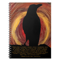Black Bird The Raven Notebook