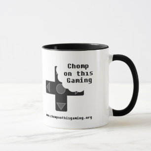 Black Bite D-Pad  Coffee Mug