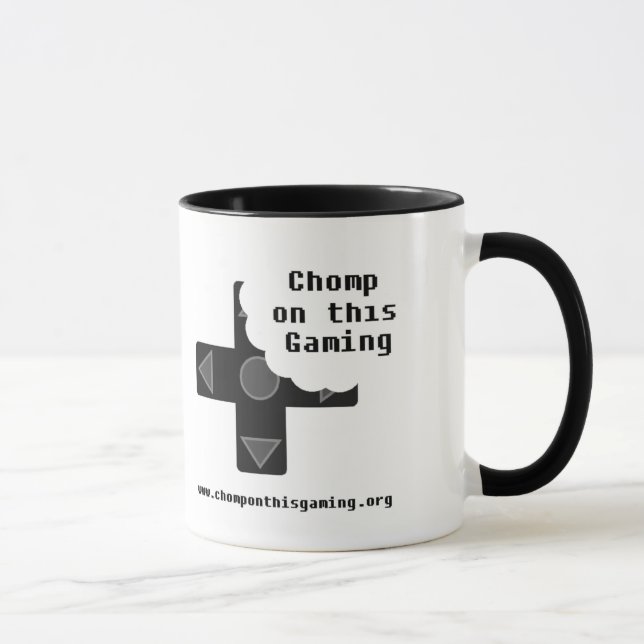 Black Bite D-Pad  Coffee Mug (Right)