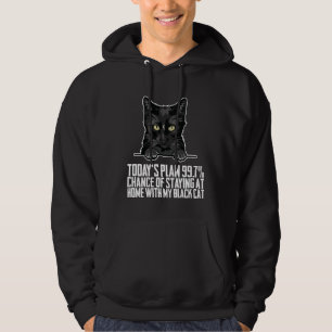 Black Black cat Black mom Hoodie